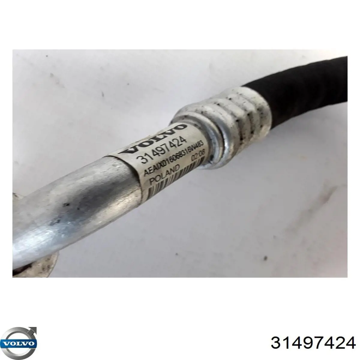 Mangueira de aparelho de ar condicionado, desde o vaporizador traseiro até o compressor Volvo 31497424 preço, a partir de 92,02 USD
