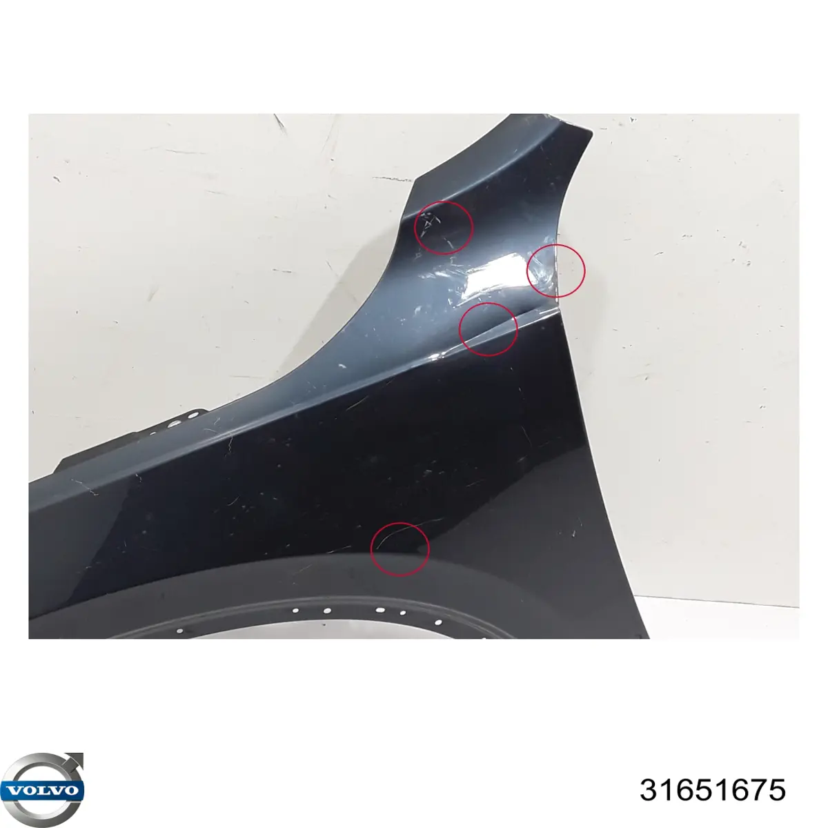 Pára-lama dianteiro esquerdo Volvo 31651675 preço, a partir de 262,22 USD