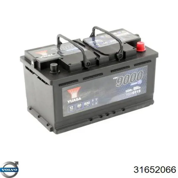 Bateria recarregável (PILHA) 31652066 Volvo