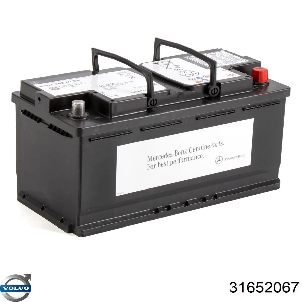 Bateria recarregável (PILHA) Volvo 31652067 preço, a partir de 143,33 USD