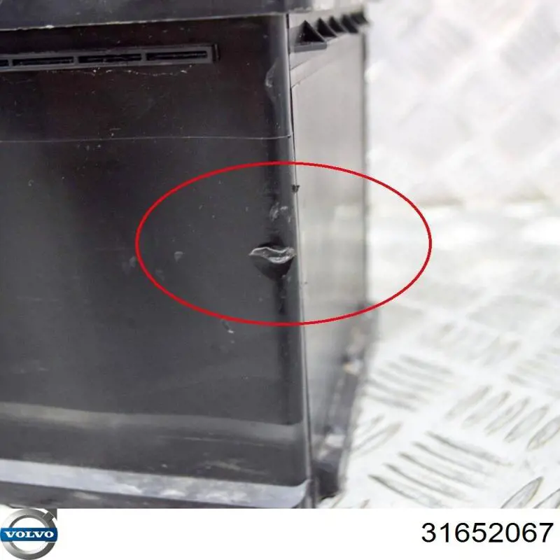 Bateria recarregável (PILHA) Volvo 31652067