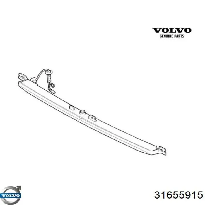 Lanterna traseira esquerda externa Volvo 31655915 preço, a partir de 709,16 USD