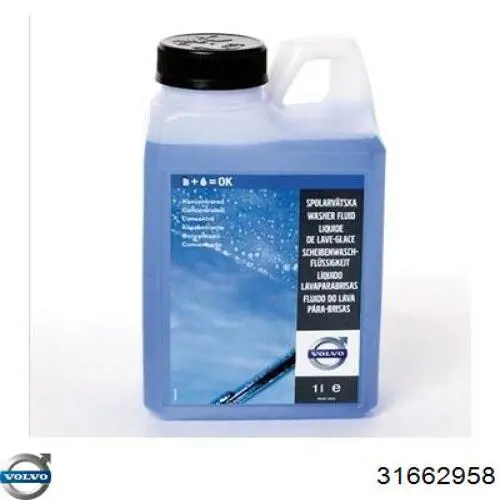 Fluido para lavador de pára-brisas Volvo 31662958 preço, a partir de 26,23 USD