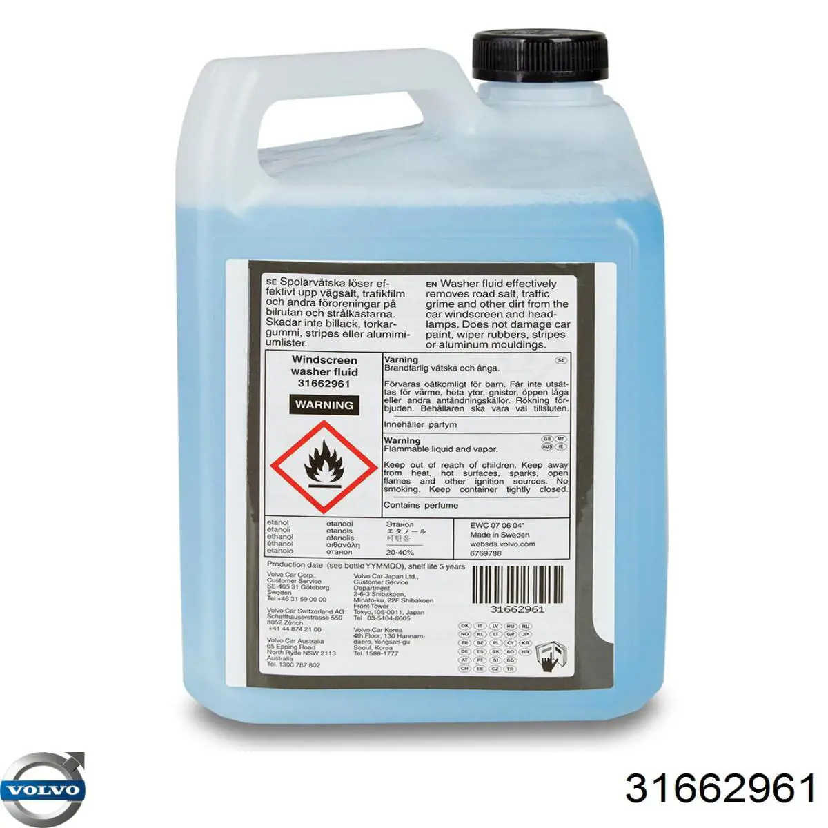 31294755 Volvo Fluido para lavador de pára-brisas