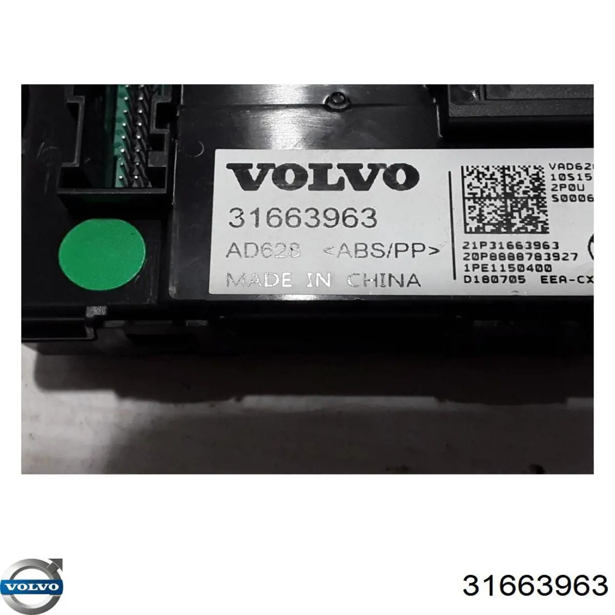 31690967 Volvo Módulo de direção (Centralina eletrônica) de climatização