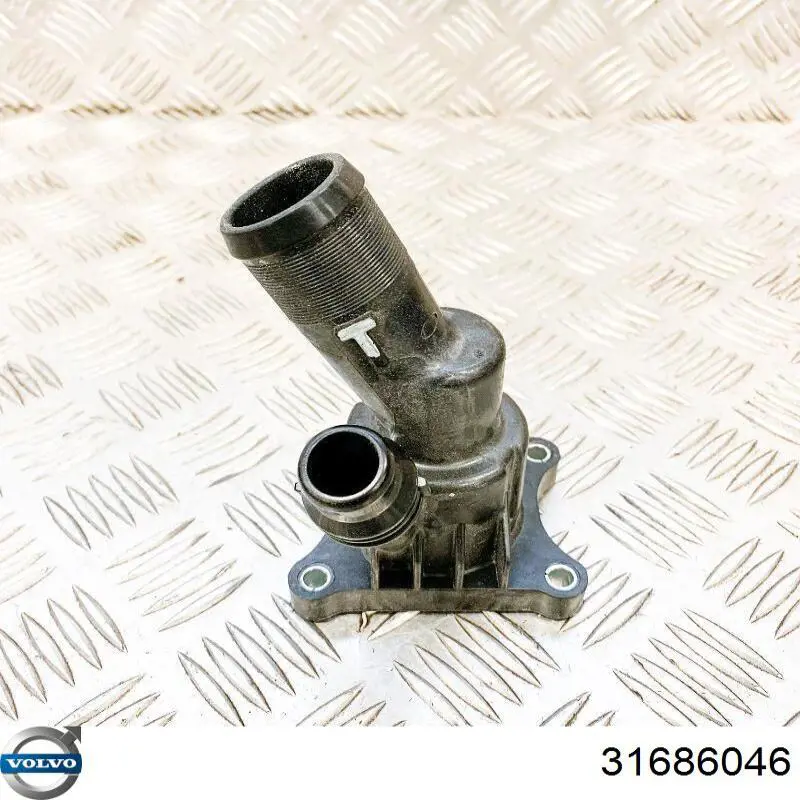 Caixa do termostato 31686046 Volvo