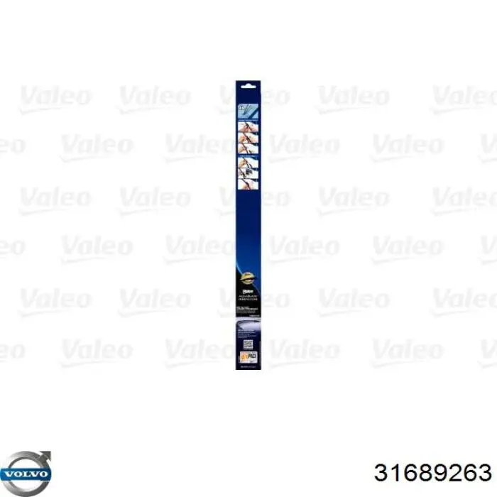 Compre 31689263 Volvo Limpa-pára-brisas do pára-brisas de condutor