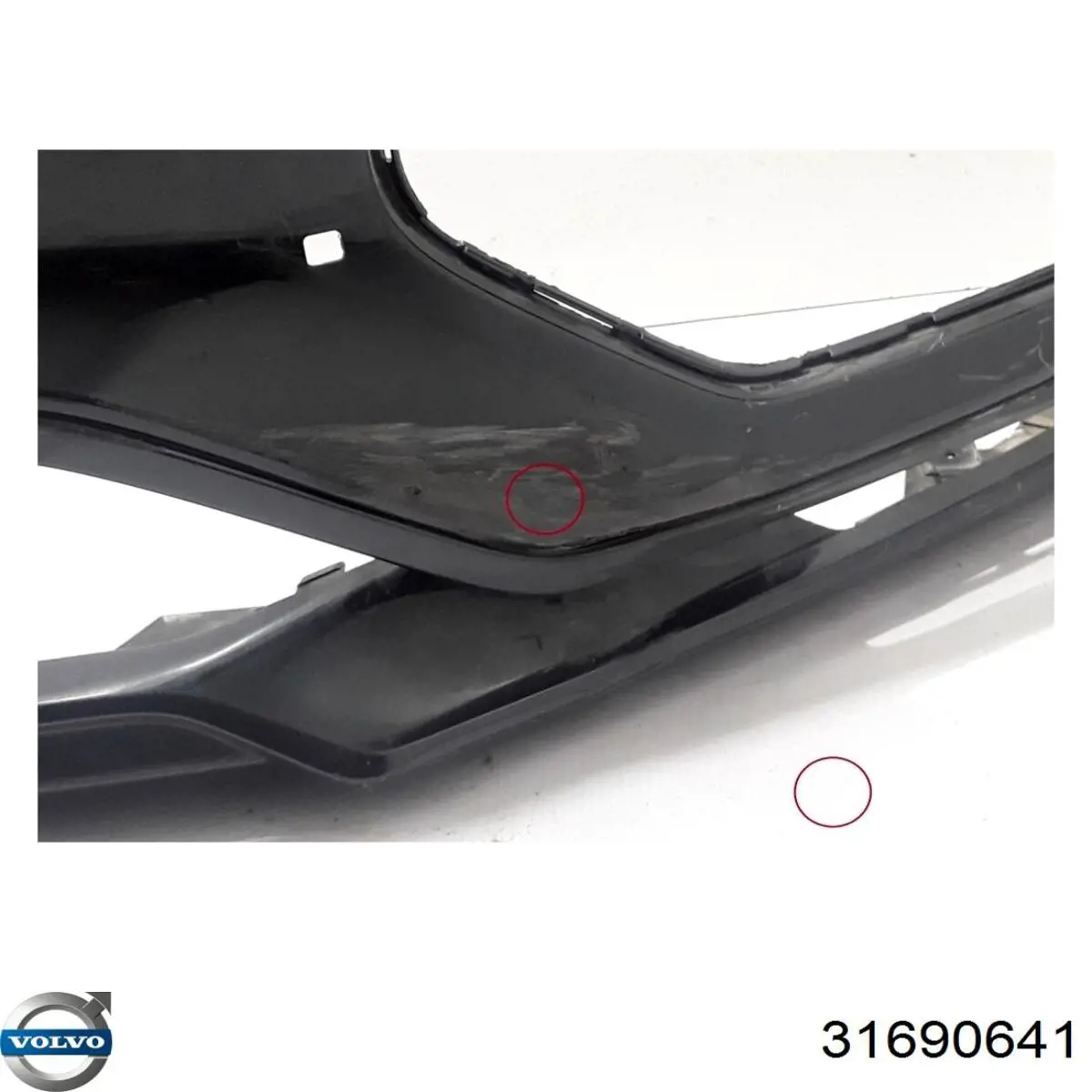 31690641 Volvo Pára-choque dianteiro