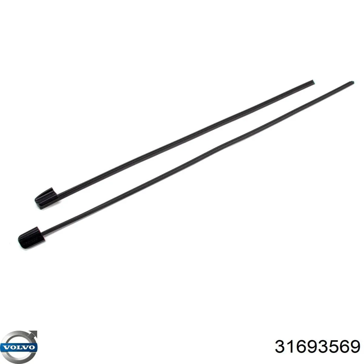Compre 31693569 Volvo Elástico da escova de limpador pára-brisas, kit