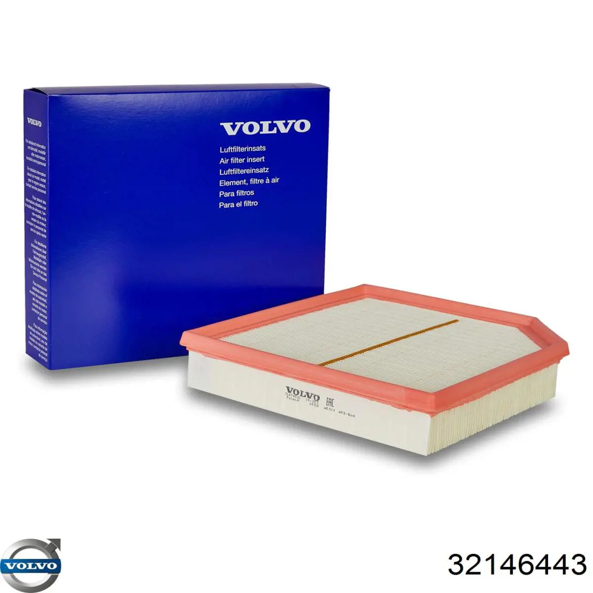 32146443 Volvo Filtro de ar