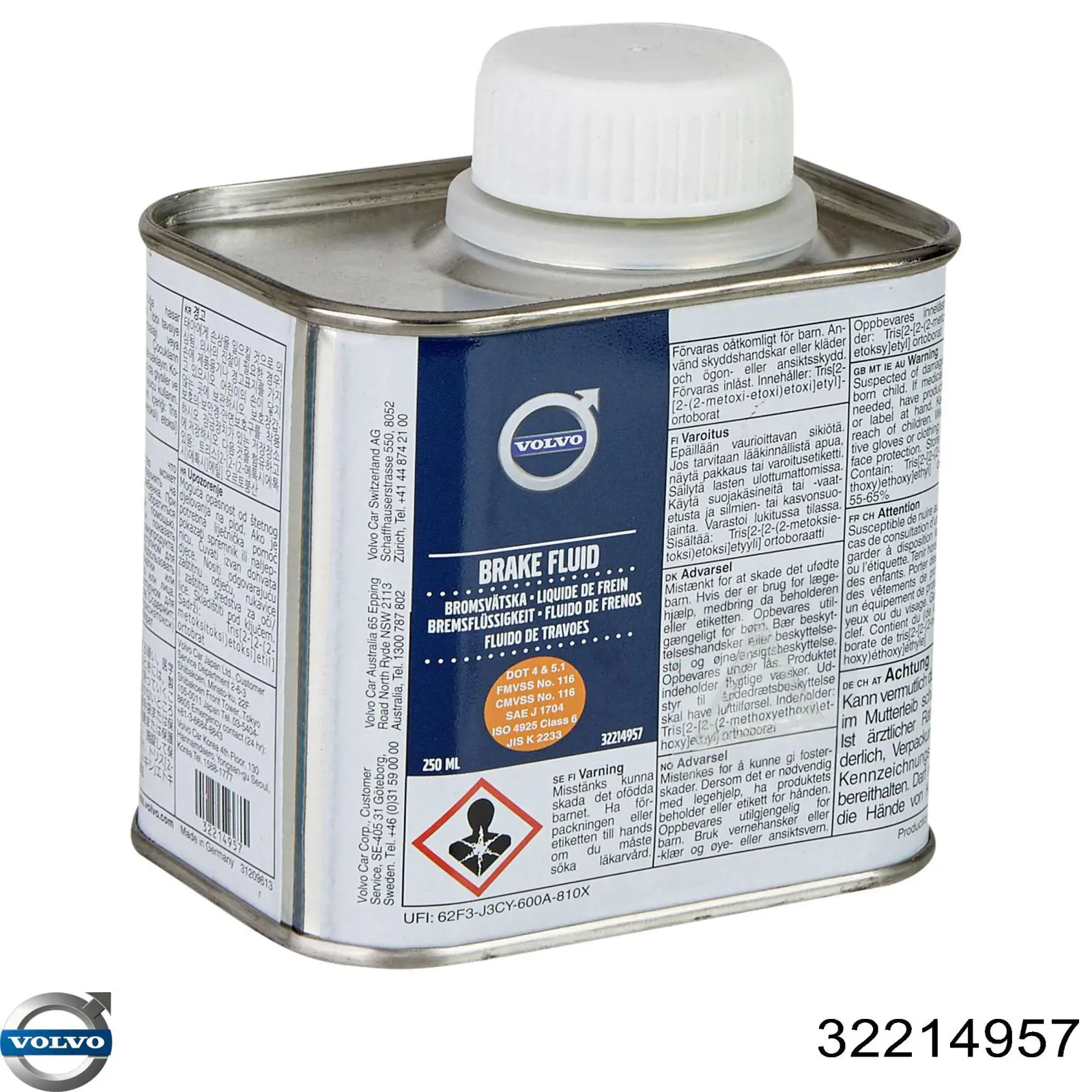 32214957 Volvo Fluido de freio