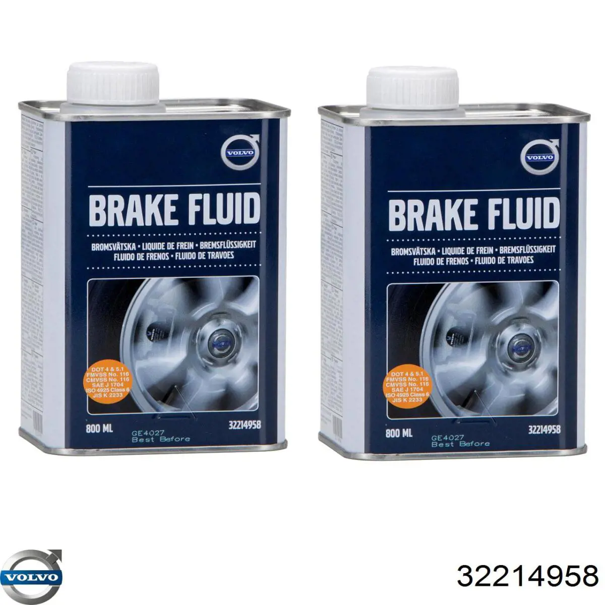 Fluido de freio Volvo 32214958 preço, a partir de 26,44 USD