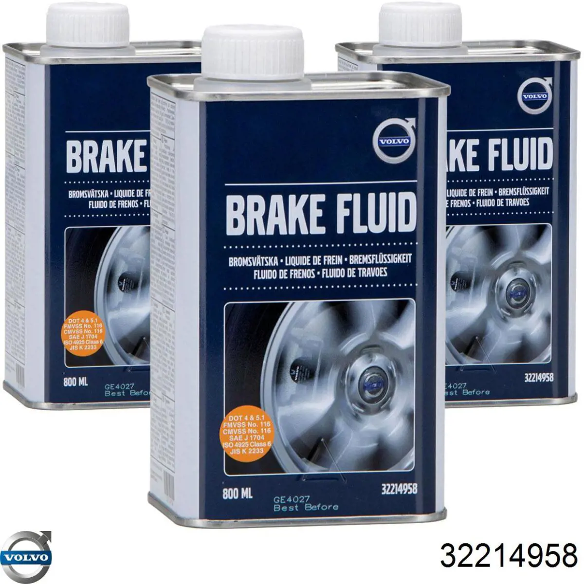 32214958 Volvo Fluido de freio