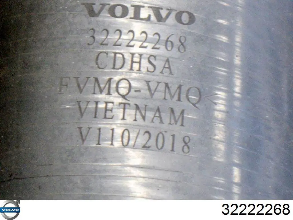 32222268 Volvo Mangueira (cano derivado) de intercooler