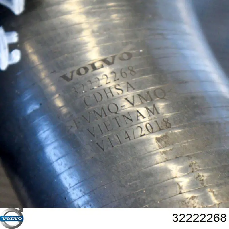 Mangueira (cano derivado) de intercooler Volvo 32222268 preço, a partir de 52,32 USD