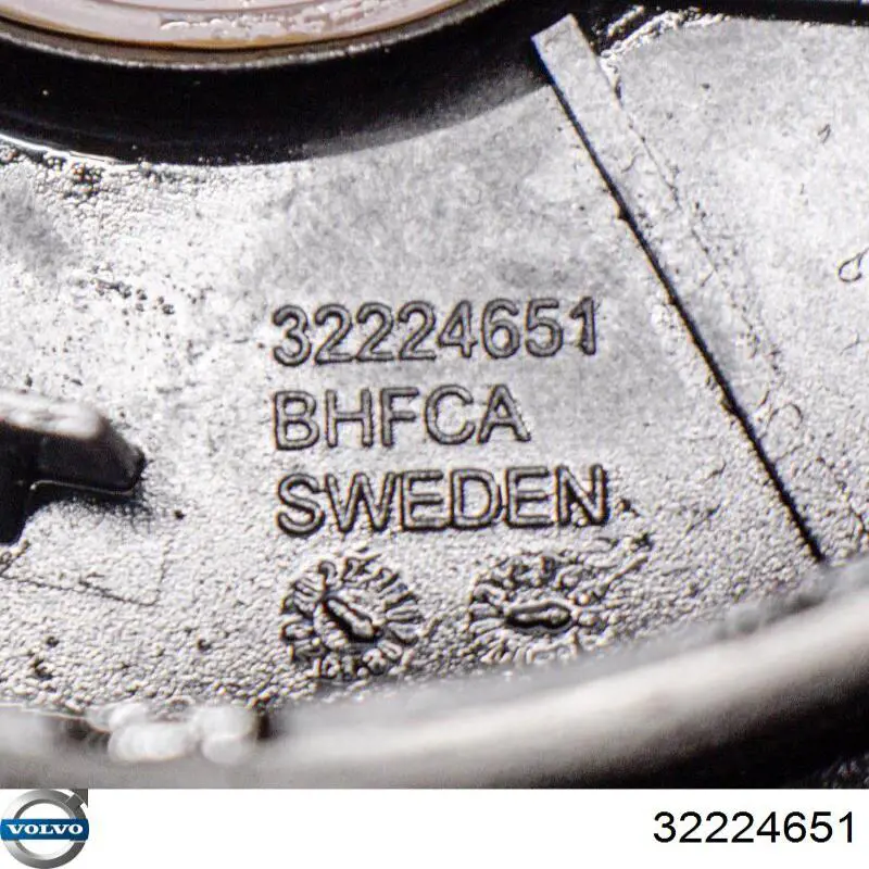 Tampa de motor dianteira 31375715 Volvo