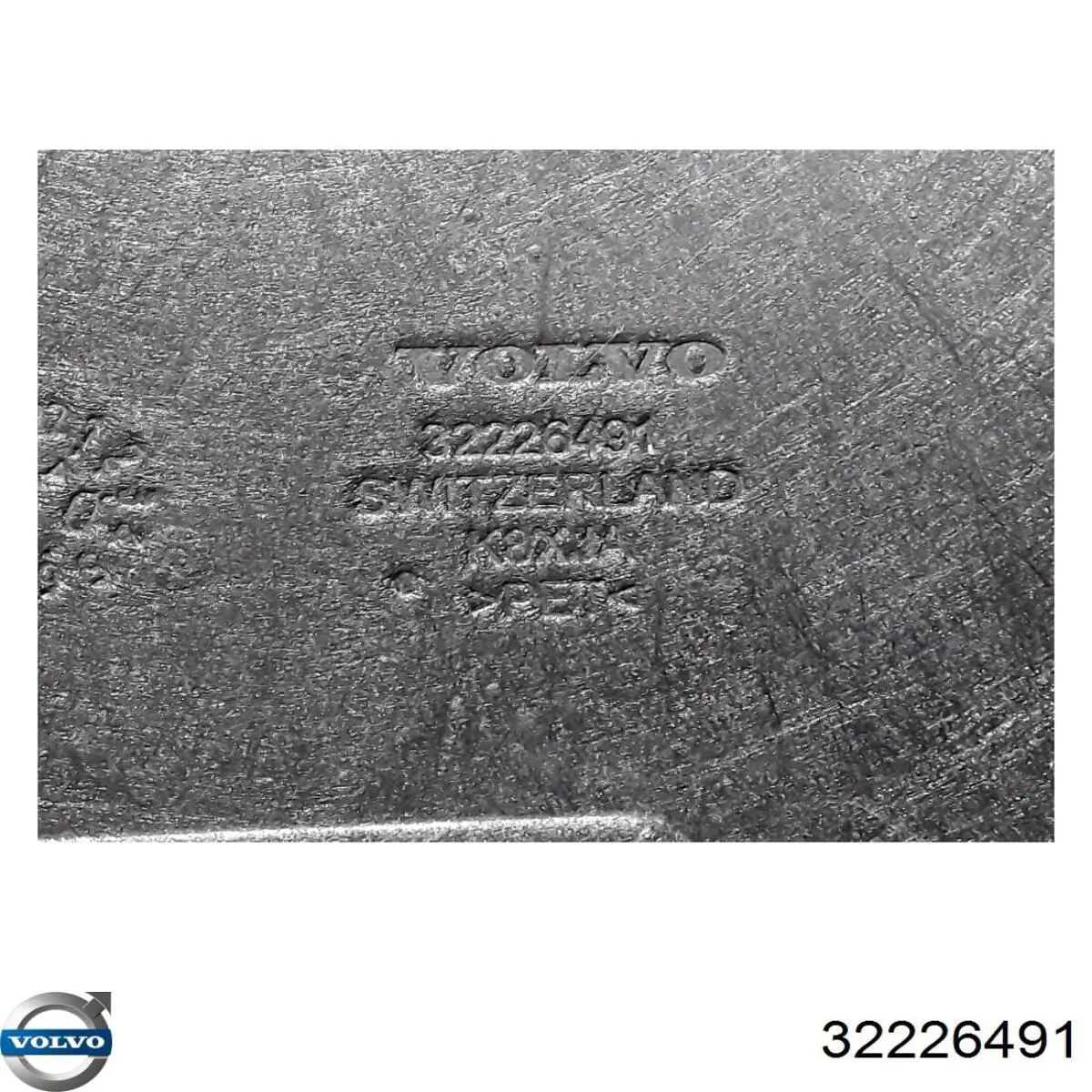 32226491 Volvo Proteção de motor, de panela (da seção de motor)