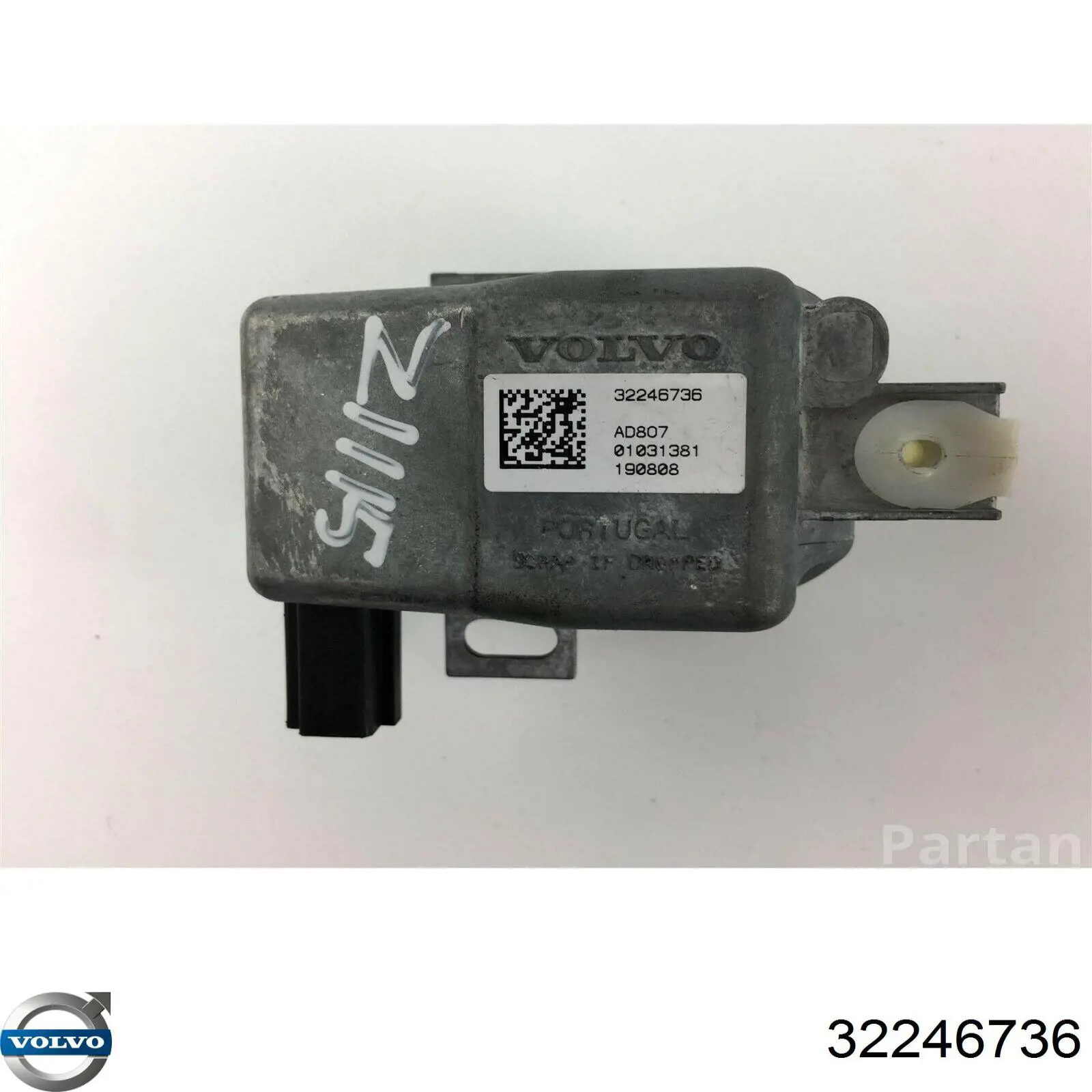 Mecanismo de bloqueio do volante de direção 31360073 Volvo