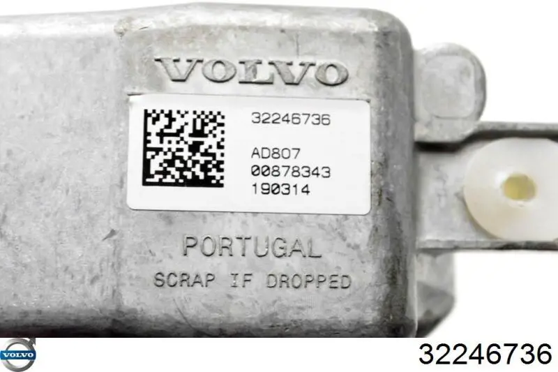 Mecanismo de bloqueio do volante de direção 32246736 Volvo