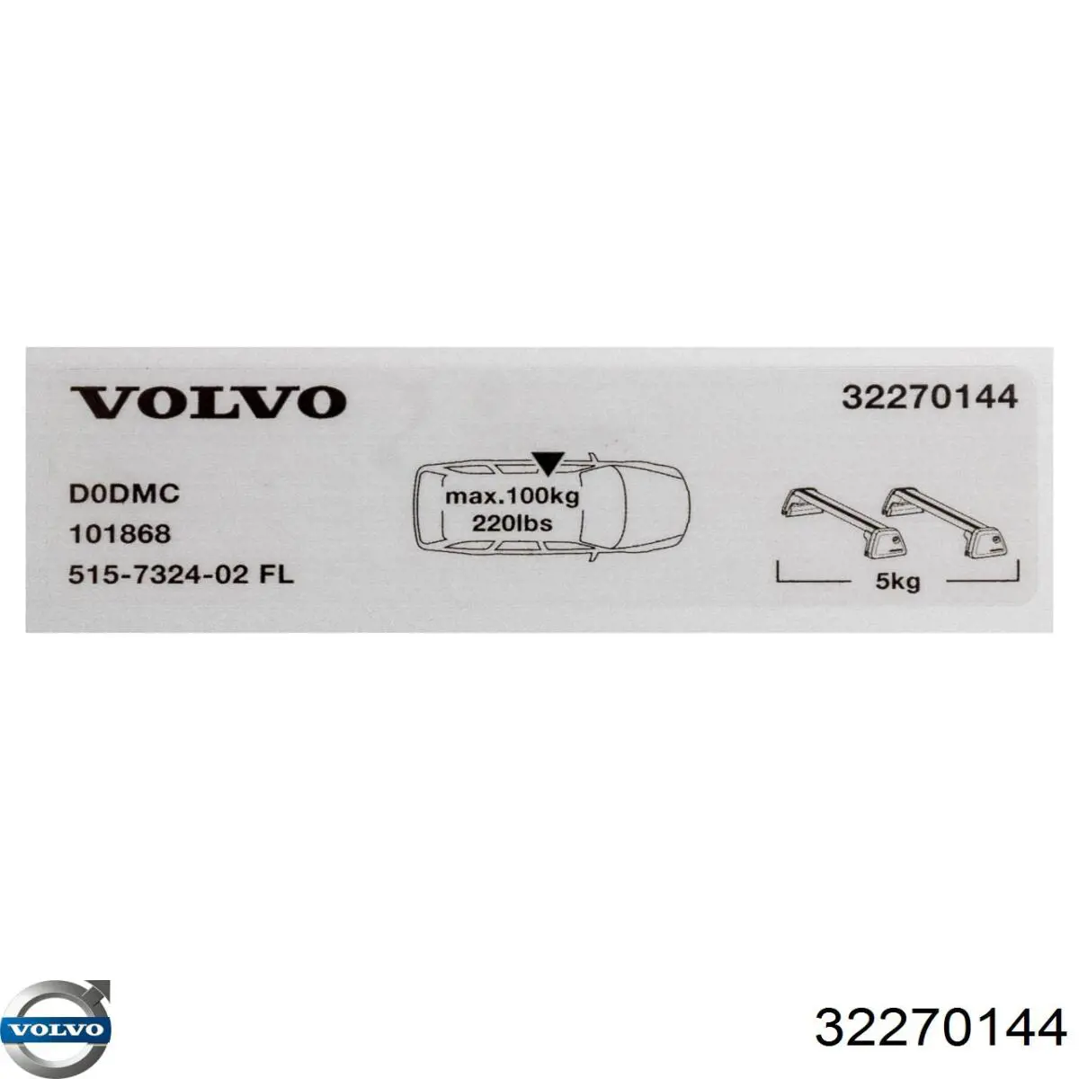 Compre 31470246 Volvo Gozno de fixação de carga