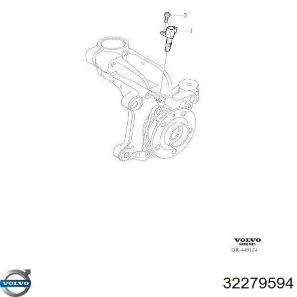 32279594 Volvo Sensor dianteiro de ABS