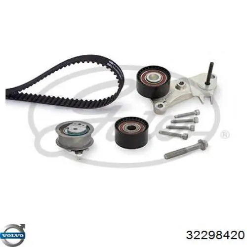 Correia do mecanismo de distribuição de gás, kit 32298420 Volvo