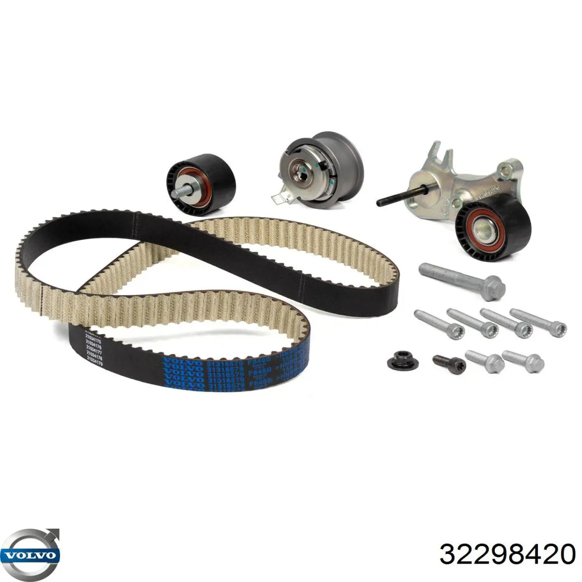 Correia do mecanismo de distribuição de gás, kit Volvo 32298420 preço, a partir de 276,53 USD
