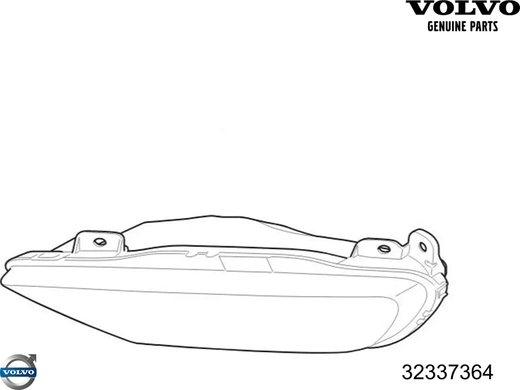 Compre 32337364 Volvo Luzes de nevoeiro esquerdas
