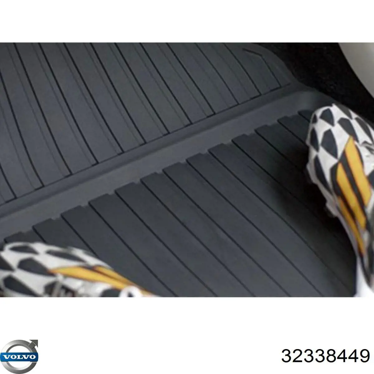 Tapetes dianteiros + traseiros, kit 32261235 Volvo