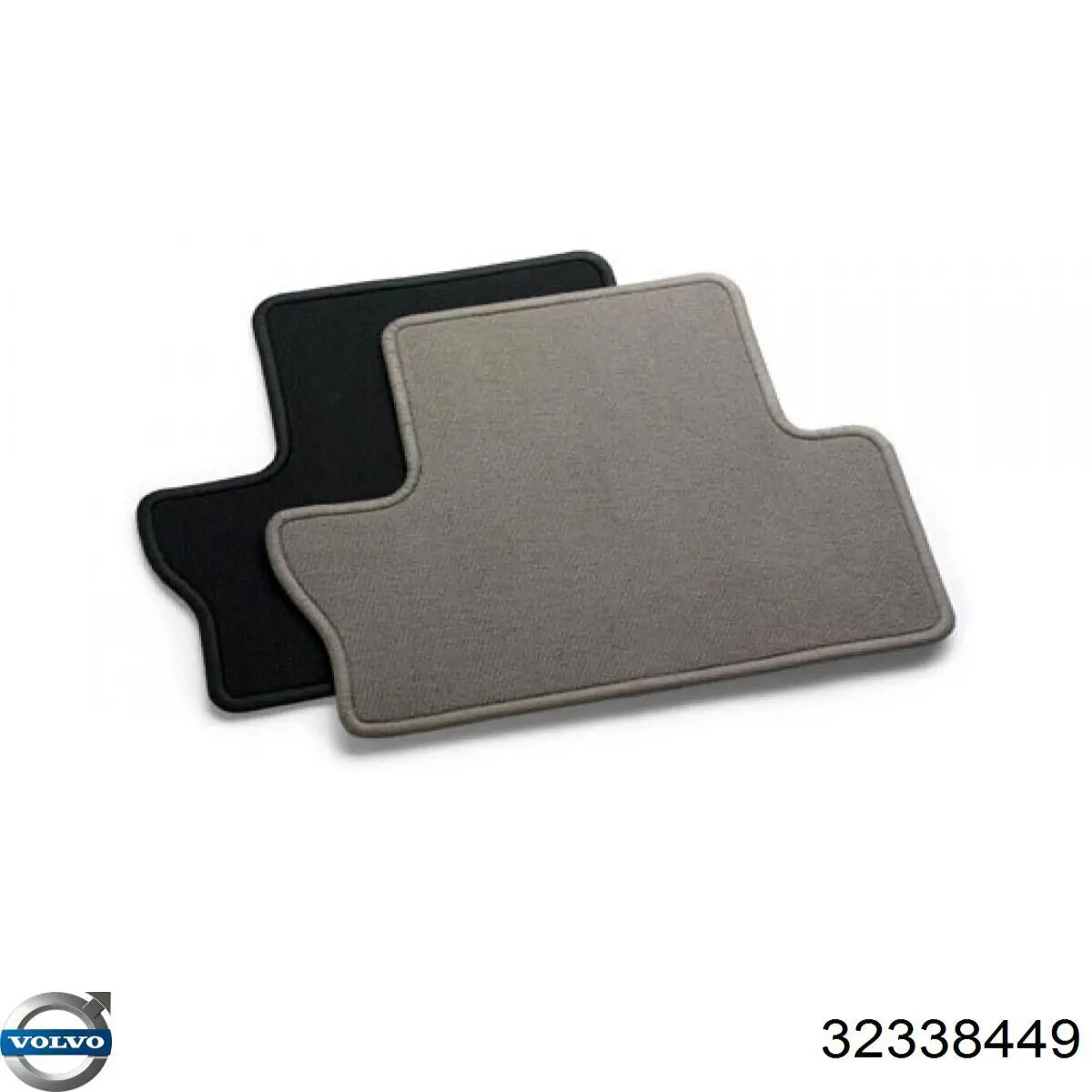 32338449 Volvo Tapetes dianteiros + traseiros, kit
