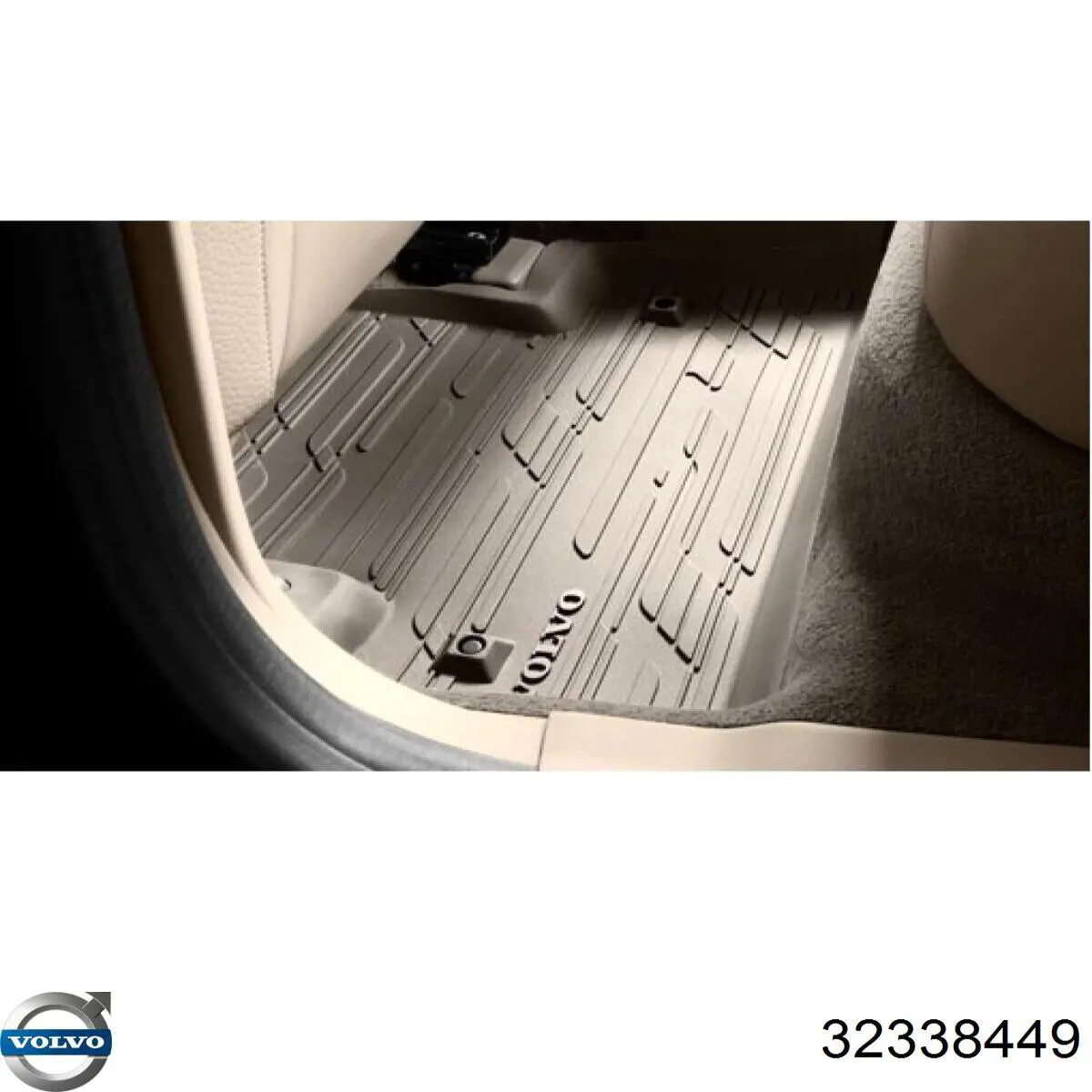 Tapetes dianteiros + traseiros, kit Volvo 32338449 preço, a partir de 221,46 USD