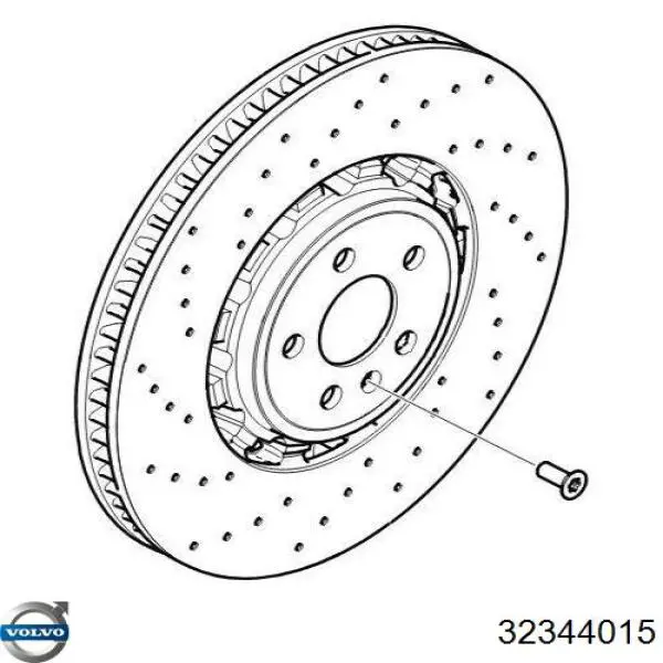 Compre 32344015 Volvo Montante de estabilizador dianteiro