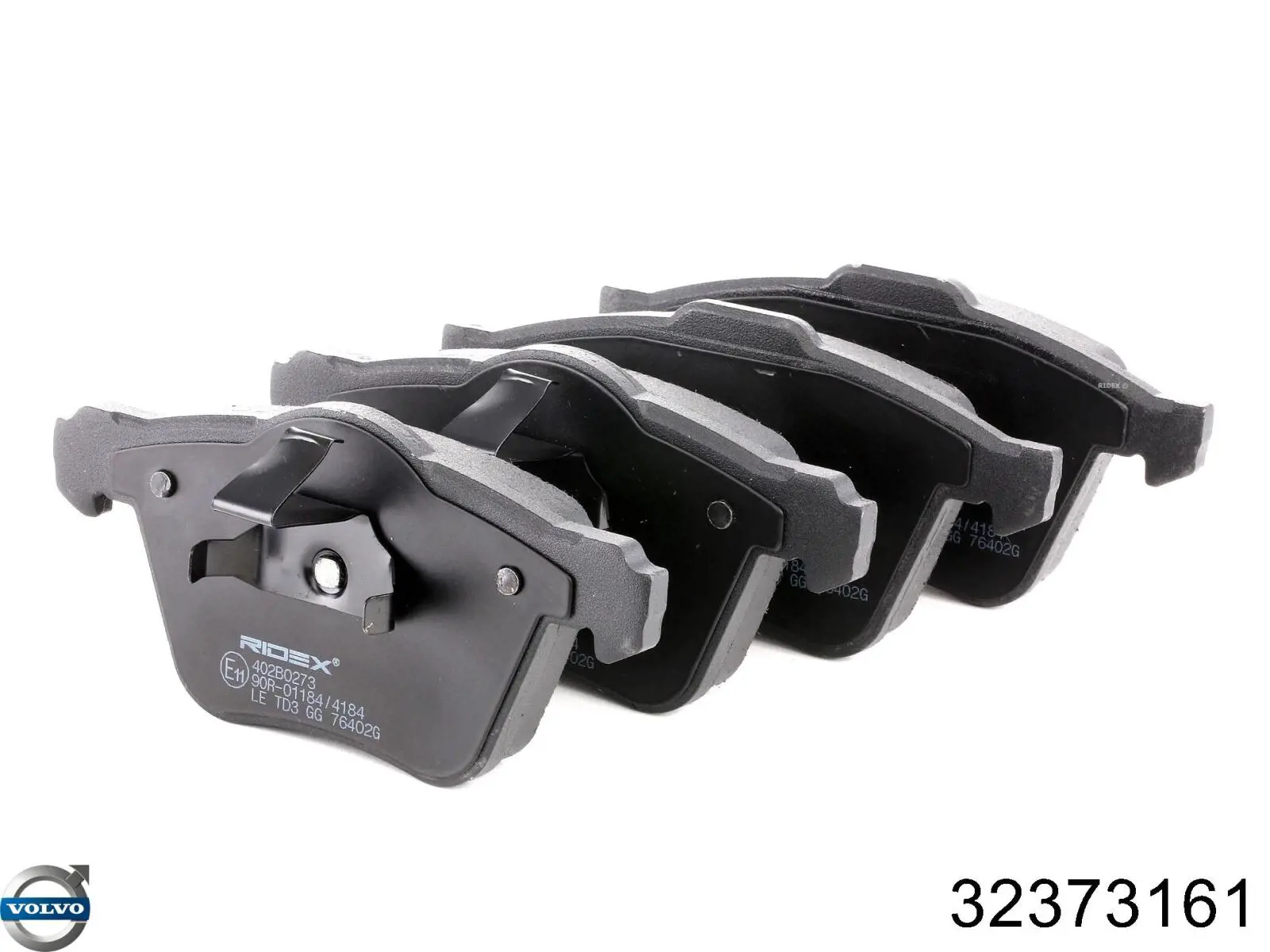 Sapatas do freio dianteiras de disco Volvo 32373161 preço, a partir de 47,65 USD