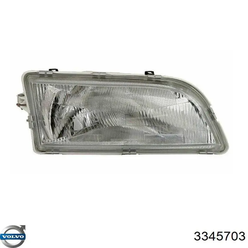 Luz direita Volvo 3345703 preço, a partir de 95,34 USD