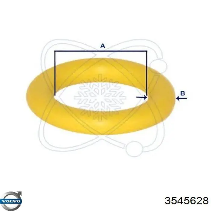 Compre XR832034 Jaguar Vedante anular de tubo de aparelho de ar condicionado