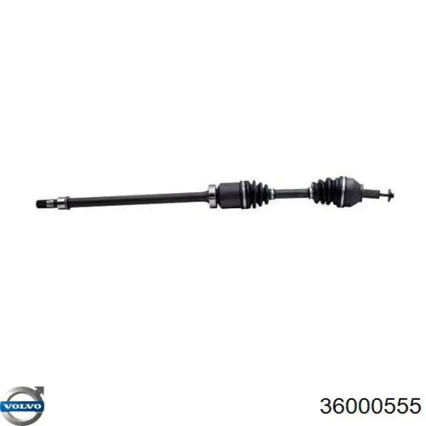 36000555 Volvo Semieixo (acionador) dianteiro direito