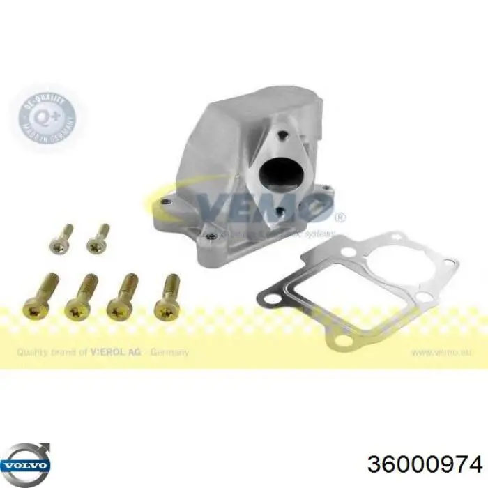 Válvula EGR de recirculação dos gases Volvo 36000974 preço, a partir de 227,86 USD
