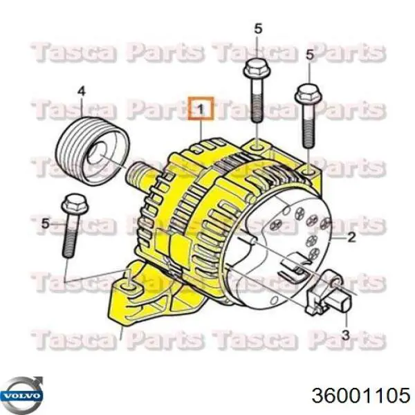 Gerador Volvo 36001105 preço, a partir de 103,86 USD