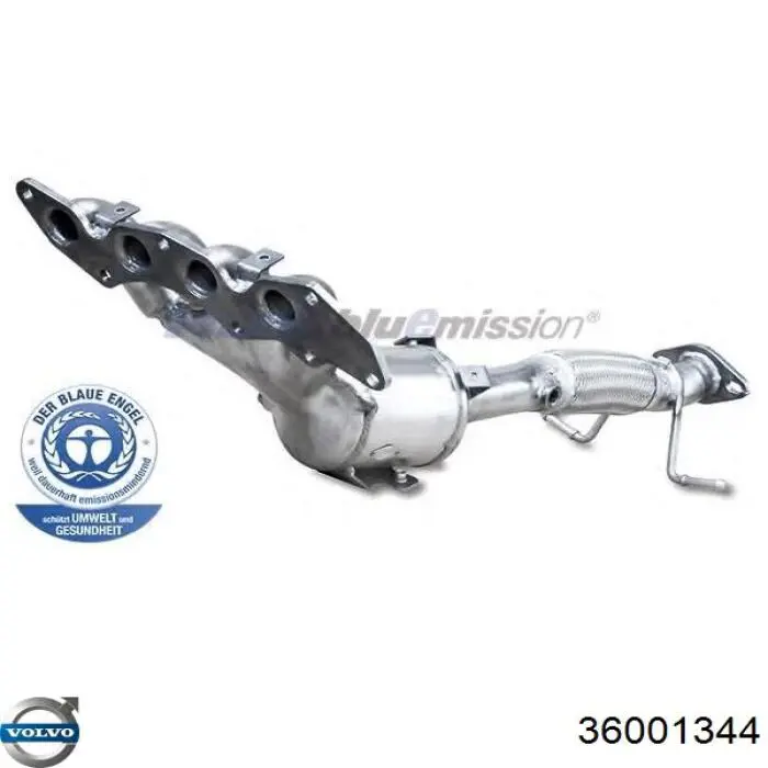 Compre 36001344 Volvo Convertidor - catalisador