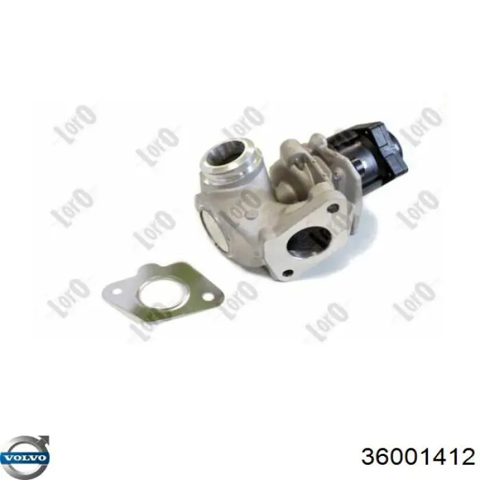 Válvula EGR de recirculação dos gases Volvo 36001412 preço, a partir de 79,08 USD