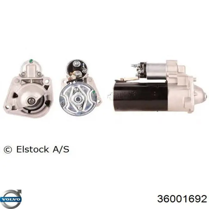 36001692 Volvo Motor de arranco