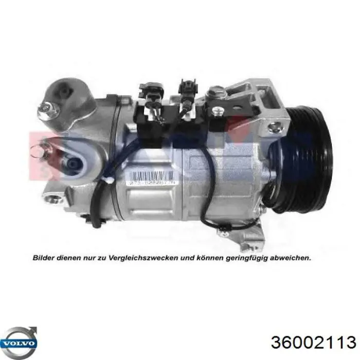 Compressor de aparelho de ar condicionado Volvo 36002113 preço, a partir de 126,63 USD