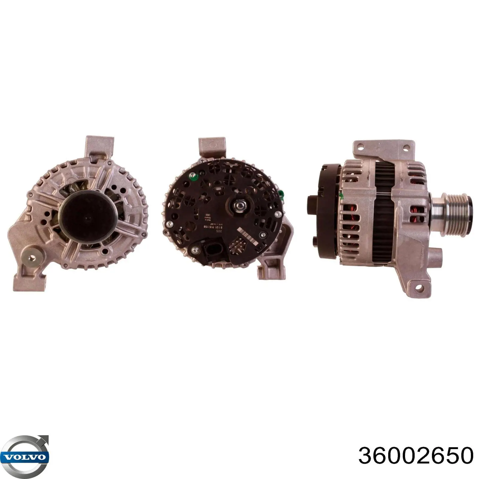 Gerador Volvo 36002650 preço, a partir de 479,83 USD