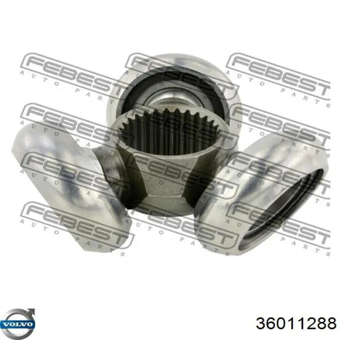 Compre 36011288 Volvo Semieixo (acionador) dianteiro esquerdo