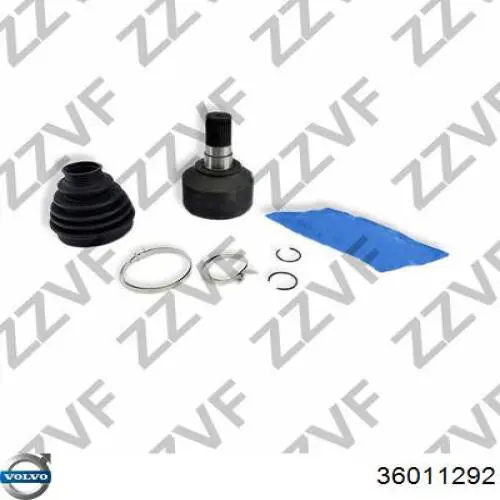 Semieixo (acionador) dianteiro esquerdo Volvo 36051322 preço, a partir de 60,56 USD