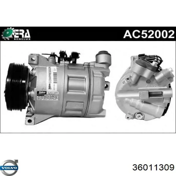 36011309 Volvo Compressor de aparelho de ar condicionado