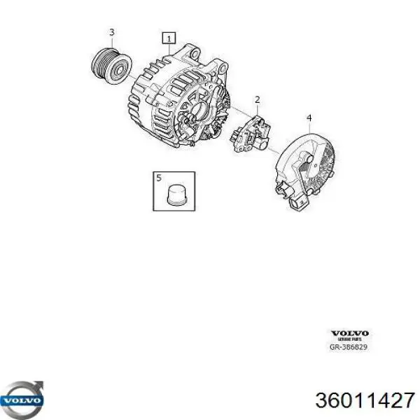 Gerador Volvo 31489212 preço, a partir de 166,85 USD