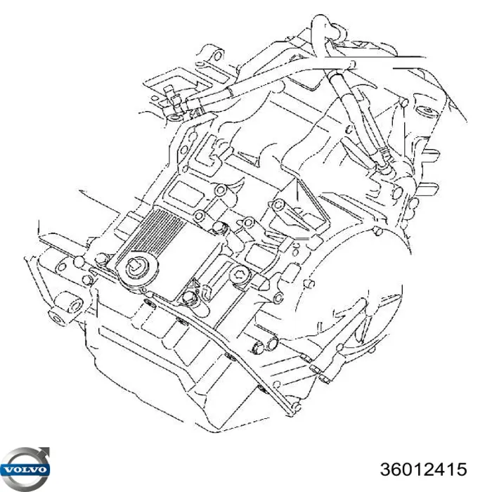 Semieixo (acionador) dianteiro esquerdo Volvo 36012415 preço, a partir de 170,26 USD
