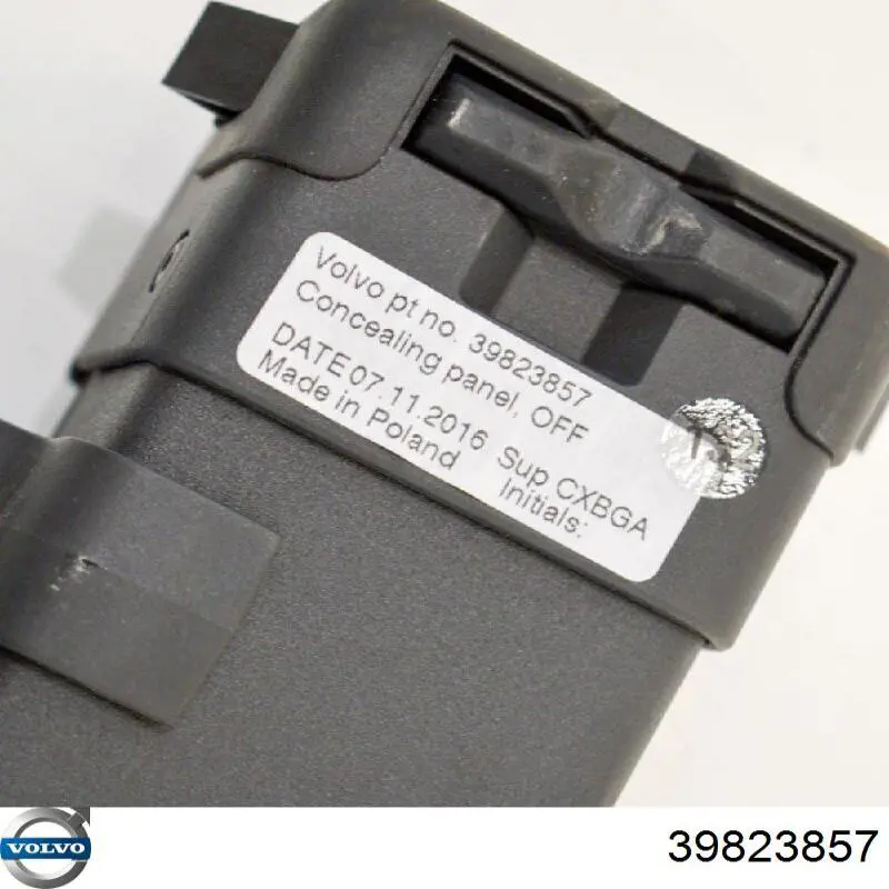 39823857 Volvo Estore da seção de bagagem