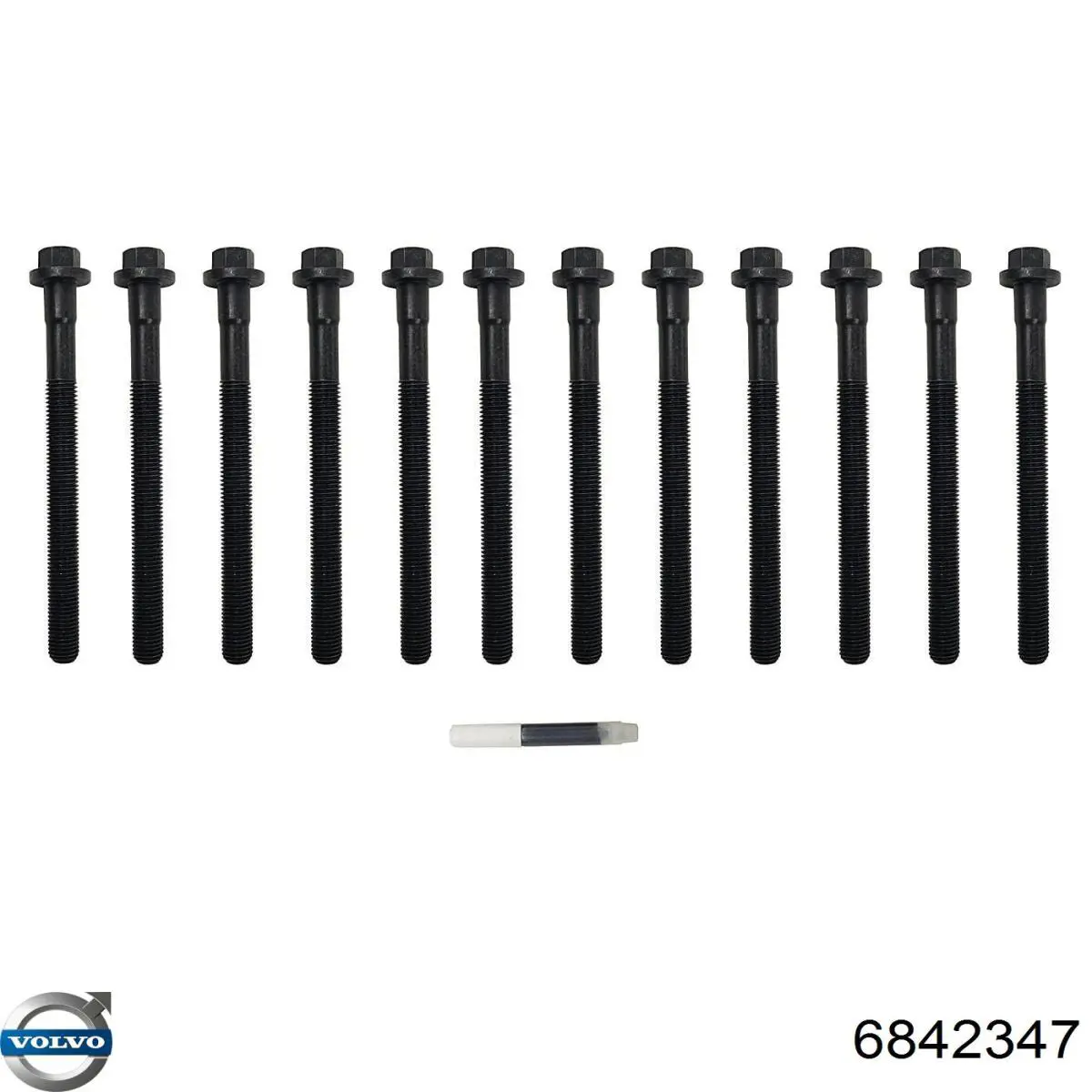6842347 Volvo Parafuso de cabeça de motor (CBC)